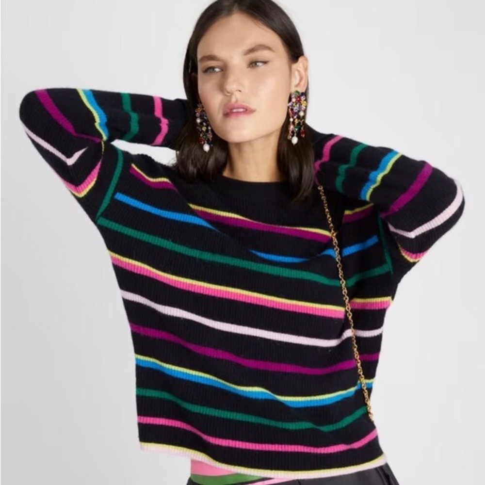 ♠️ Kate Spade party stripe sweater ♠️